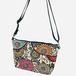 Boho Tapestry Hippy Crossbody Festval Purse 9x6" Made in USA